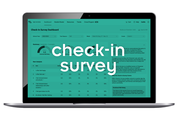Check-in Survey