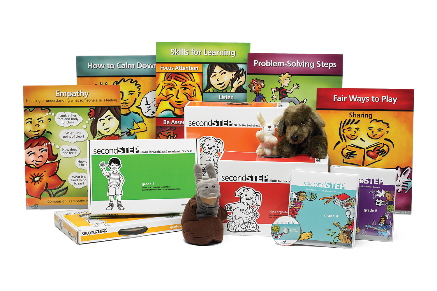 Second Step® Elementary (Lower School) Classroom Kits, Grades K–5