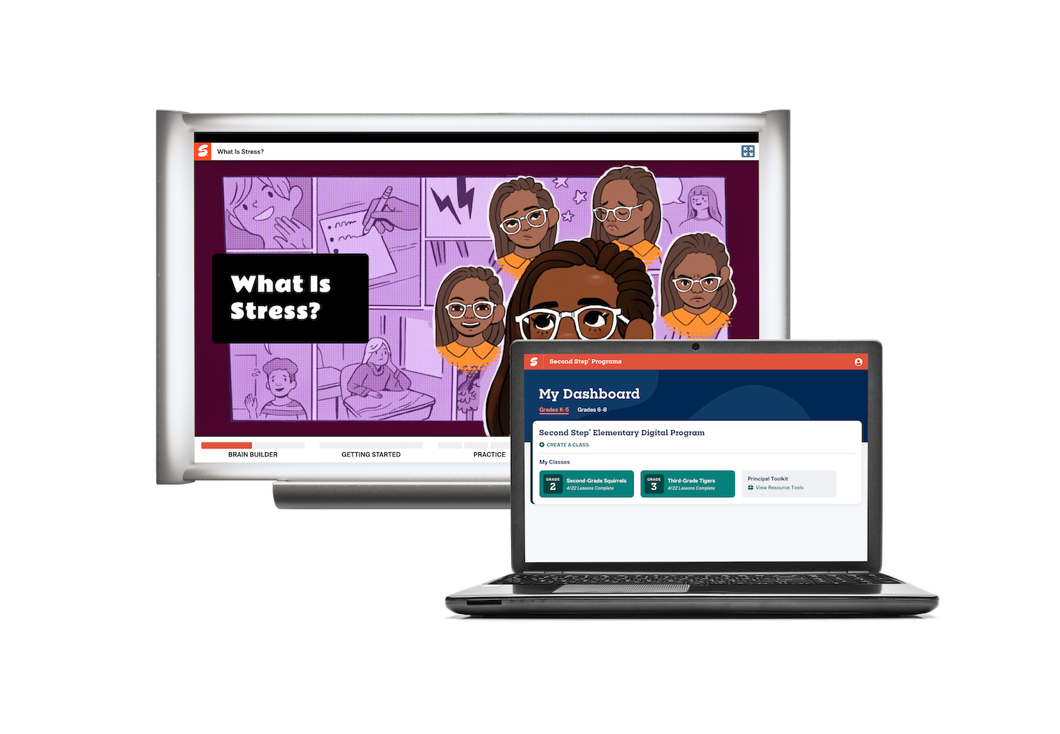 Second Step® Elementary (Lower School) + Second Step Middle School Digital Programs, Grades K-8